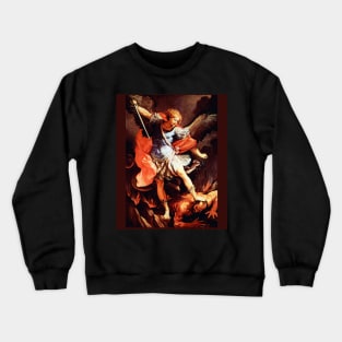 St Michael the Archangel 02 San Miguel Arcangel 02 Crewneck Sweatshirt